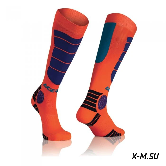 Гольфы кроссовые Acerbis MX IMPACT orange/blue Гольфы кроссовые Acerbis MX IMPACT orange/blue