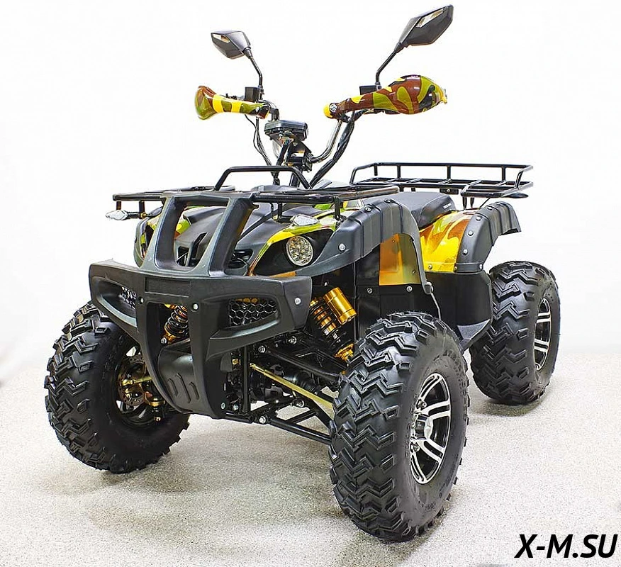 Квадроцикл GreenCamel Сахара AWD 4x4 (60V 2x2kW R10 alum Дифференциал) Квадроцикл GreenCamel Сахара AWD 4x4 (60V 2x2kW R10 alum Дифференциал)