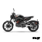 Электромотоцикл WHITE SIBERIA SUPER SOCO TC MAX 2024 (Черный)