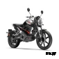 Электромотоцикл WHITE SIBERIA SUPER SOCO TC MAX 2024 (Черный)