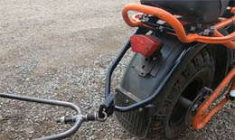 Прицепное устройство (кронштейн с крюком) для СКАУТ 2