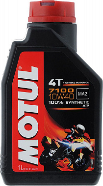 Масло моторное Motul 10w40 син. 4Т 7100 1л 
