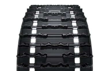 Гусеница увеличенного зацепа 23мм для снегохода Ермак 600L/800L Полярник (80 шагов)