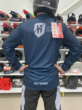 Джерси мотокросс HETOSHI DEMURE TYPE-2 цв, Серо-черный р.M