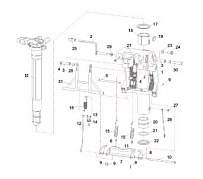 Кронштейн 2-Х ТАКТНОГО ПЛМ PARSUN T50A FW