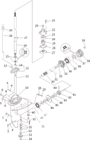 Редуктор 2-Х ТАКТНОГО ПЛМ YAMABISI T9.8BMS