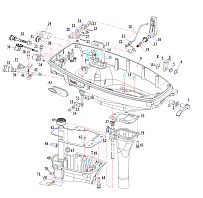 Поддон 2-Х ТАКТНОГО ПЛМ HIDEA HD20FHS