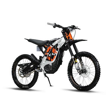 Электромотоцикл WHITE SIBERIA SUR-RON X Light bee 6000W 60V40AH (серебро)