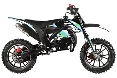 Питбайк детский DBR SX50-A (2T 49 см3 ручной стартер 2022 г.)