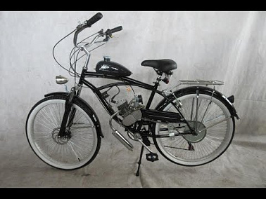 Велосипед 26" с веломотором MATTIAS GH-32605C (колеса 26, движок 50 (ДВС))