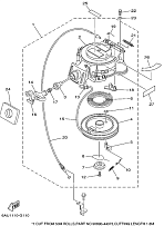 Стартер 4-Х ТАКТНОГО ПЛМ YAMABISI F9.9BMS