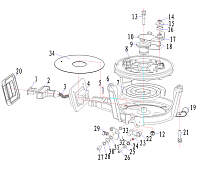 Стартер 2-Х ТАКТНОГО ПЛМ HIDEA HD20FHS