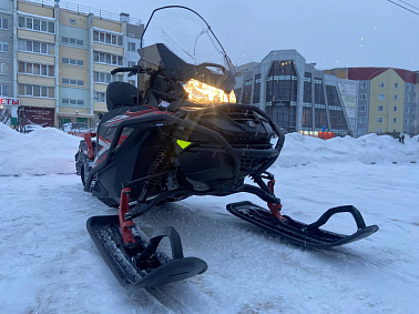 Снегоход AODES Snowcross 1000 SWT 600mm LCD 10.25 с тест-драйва