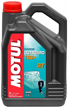 Масло моторное MOTUL 2Т OUTBOARD TECH 5л