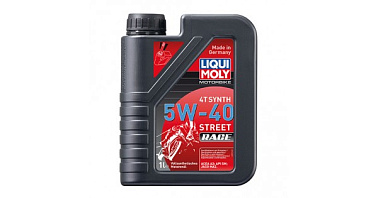 Масло LiquiMoly Motorbike 4T Synth Street Race 5W-40 1л