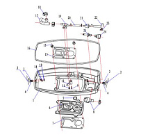 Поддон 2-Х ТАКТНОГО ПЛМ PARSUN T3.5BM