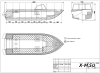 Алюминиевая моторная лодка Тактика-490