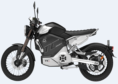 Электромотоцикл SUPER SOCO TC Max (CBS brake) 72В/45Ач (спицы)