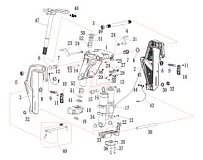 Кронштейн 2-Х ТАКТНОГО ПЛМ PARSUN T60A FWL