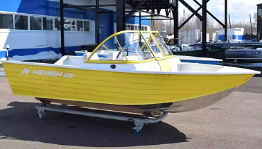 Алюминиевый катер WYATBOAT Неман-420 DCM
