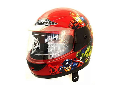 Шлем интеграл детский FALCON XZС01