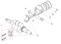Поршневая 4-Х ТАКТНОГО ПЛМ PARSUN F5BM