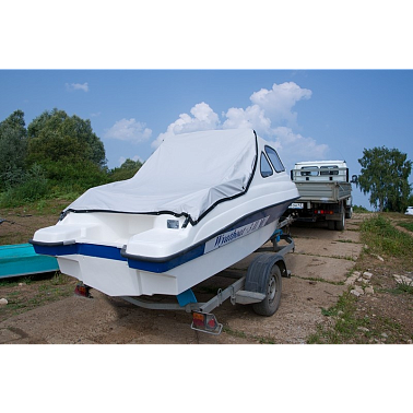 Стеклопластиковый катер WYATBOAT 3П (полурубка)