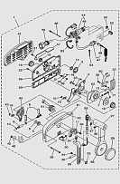 Машинка газ-реверс 2-Х ТАКТНОГО ПЛМ YAMABISI T40BWS