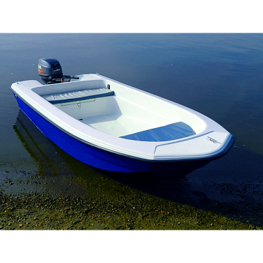 Стеклопластиковая лодка WYATBOAT 430 (стеклопластиковый тримаран)