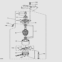 Электростартер 2-Х ТАКТНОГО ПЛМ YAMABISI T30BMS