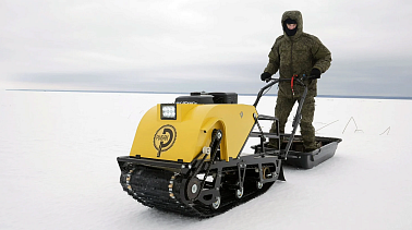 Мотобуксировщик РЫБАК PKD 15 л.с. (длинная база 1430мм)