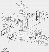 Струбцина 4-Х ТАКТНОГО ПЛМ YAMABISI F5BMS
