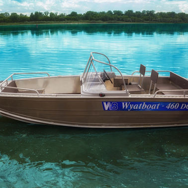 Алюминиевый катер WYATBOAT-460DCM