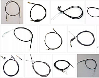 Троса газа, тормоза, подсоса и т.д.