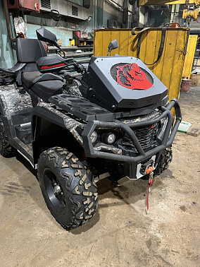 Вынос радиатора со шноркелями на AODES без установки