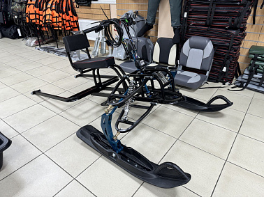 Лыжный модуль IKUDZO TERRAIN (600 гусеница, усилен, пласт.лыжи, с подогревом ручек)