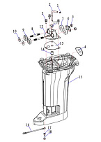 Дейдвуд 2-Х ТАКТНОГО ПЛМ PARSUN T15BM