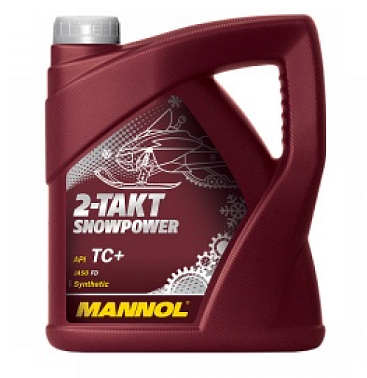 Масло MANNOL моторное 2Т син. SNOWPOWER 4л TN40167