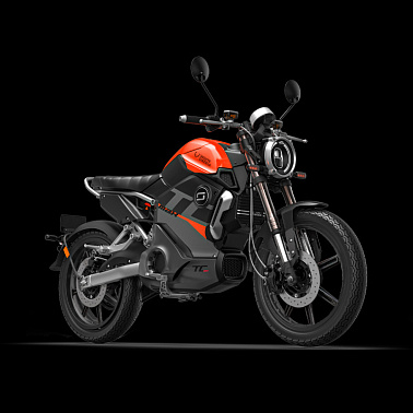 Электромотоцикл WHITE SIBERIA SUPER SOCO TC MAX 2024 (Красный)