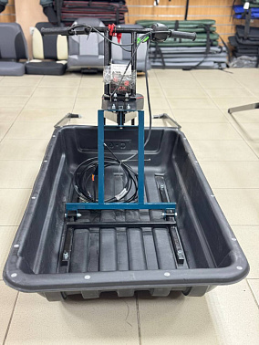 Модуль толкач IKUDZO TERRAIN  (600 гусеница, усилен, с подогревом ручек) Цв. Черно-синий