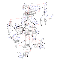 Дейдвуд 4-Х ТАКТНОГО ПЛМ HIDEA F20FES