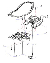 Прокладка базы 2-Х ТАКТНОГО ПЛМ PARSUN T30FW