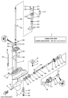 Редуктор (часть 1) 4-Х ТАКТНОГО ПЛМ YAMABISI F9.9BMS