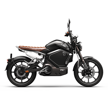 Электромотоцикл WHITE SIBERIA SUPER SOCO TC (Черный)