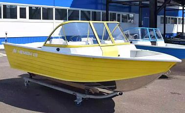 Алюминиевый катер WYATBOAT Неман-420 DCM