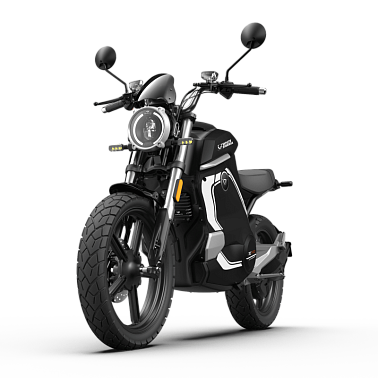 Электромотоцикл WHITE SIBERIA SUPER SOCO TC WANDERER PRO (Черный)