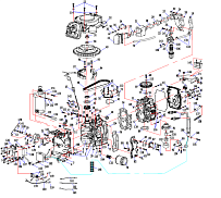 Двигатель 4-Х ТАКТНОГО ПЛМ HIDEA F20FHS