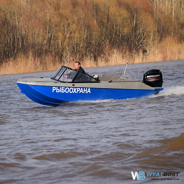 Алюминиевый катер WYATBOAT Неман 500