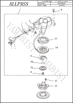 Стартер 2-Х ТАКТНОГО ПЛМ YAMABISI T2.6BMS