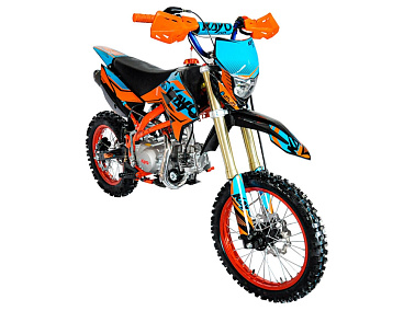 Питбайк KAYO EVOLUTION YX125EM 17/14 KRZ (механ. сцепл., эл. стартер 2022 г.)